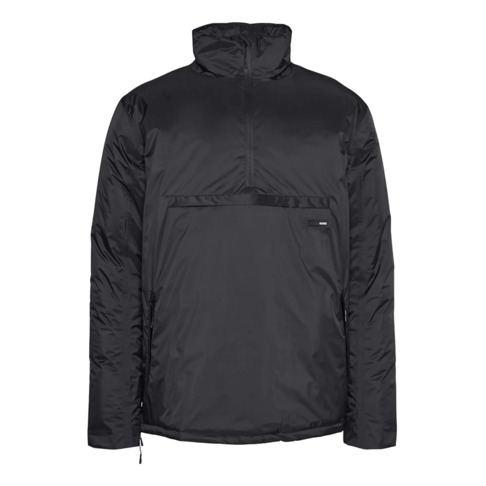 Rains - Su Geçirmez Kapitone Anorak | Siyah