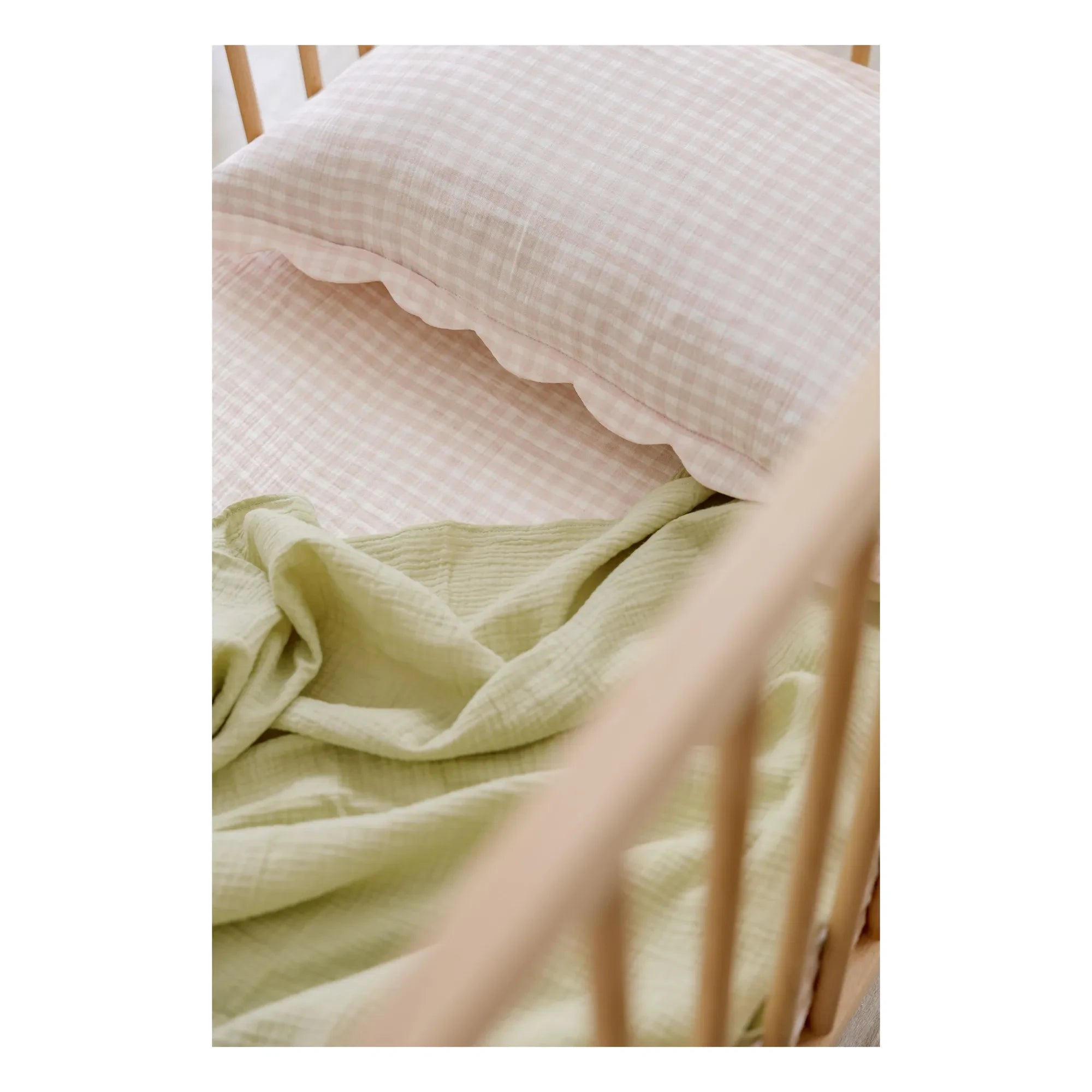 Soft Spot - Organik pamuklu Rosewater yastık kılıfları - 2'li Set | Açık Pembe
