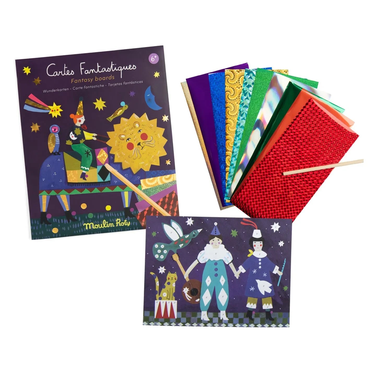 Moulin Roty - Fantazi Kartlar - Kayan Kometler