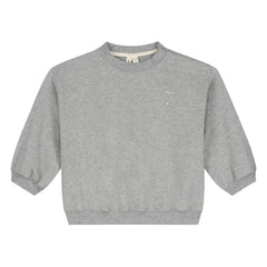Gray Label - Mini organik pamuklu sweatshirt | Açık gri