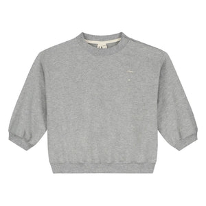 Gray Label - Mini organik pamuklu sweatshirt | Açık gri