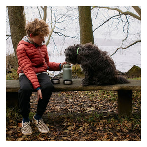 Haps Nordic - Haps Go köpek şişesi - 900 ml | Kahverengi