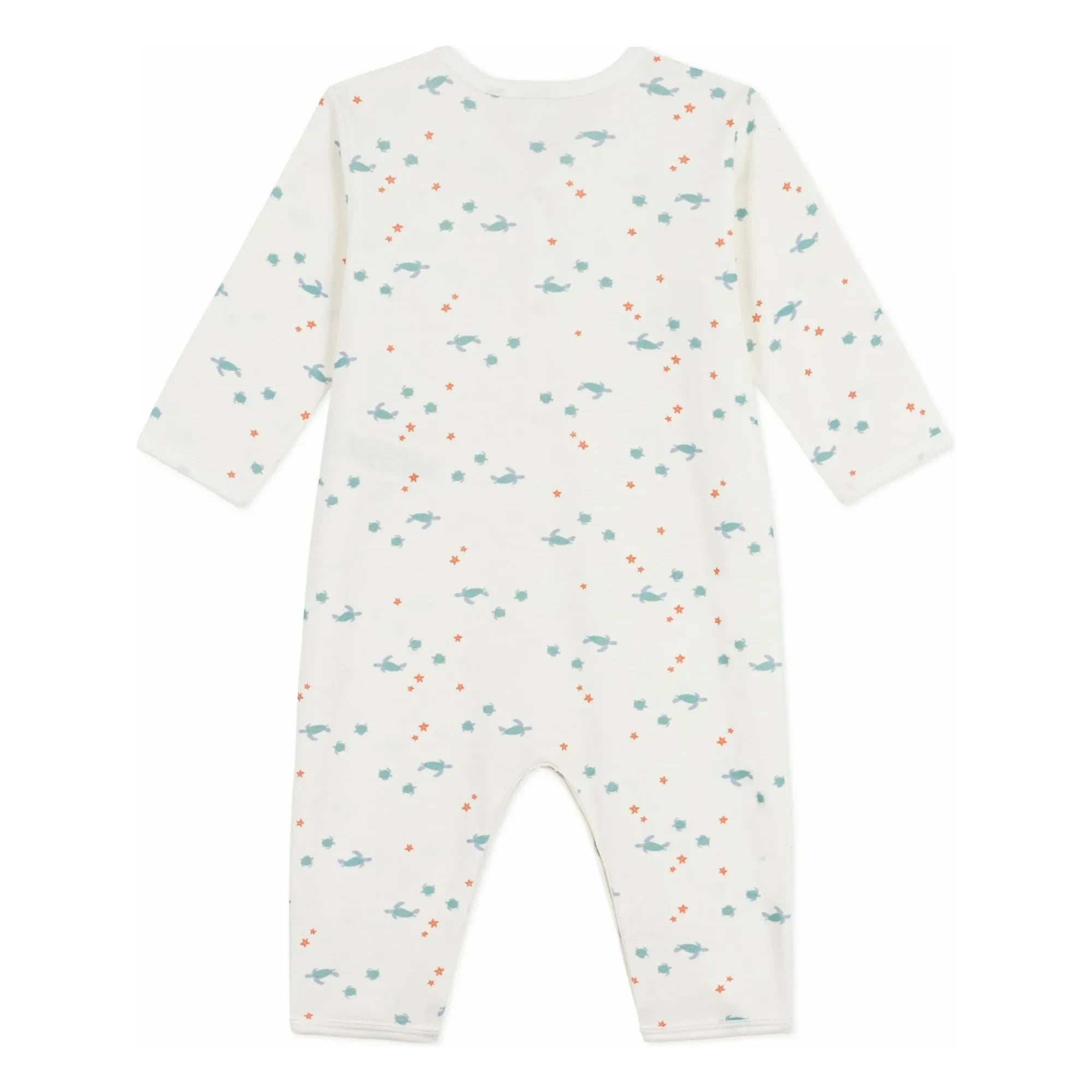 Petit Bateau - Sleep Well Turtles pijama | Beyaz