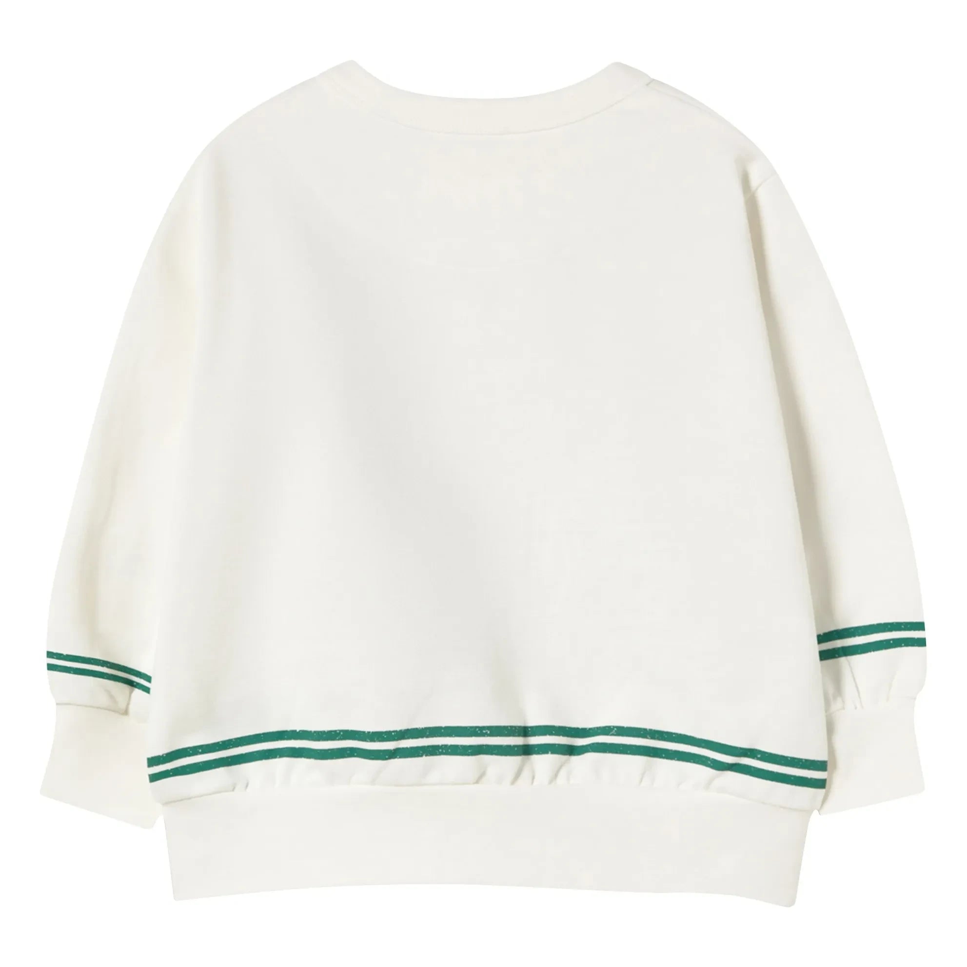 Tinycottons - Organik pamuk çiçek sweatshirt | Beyaz
