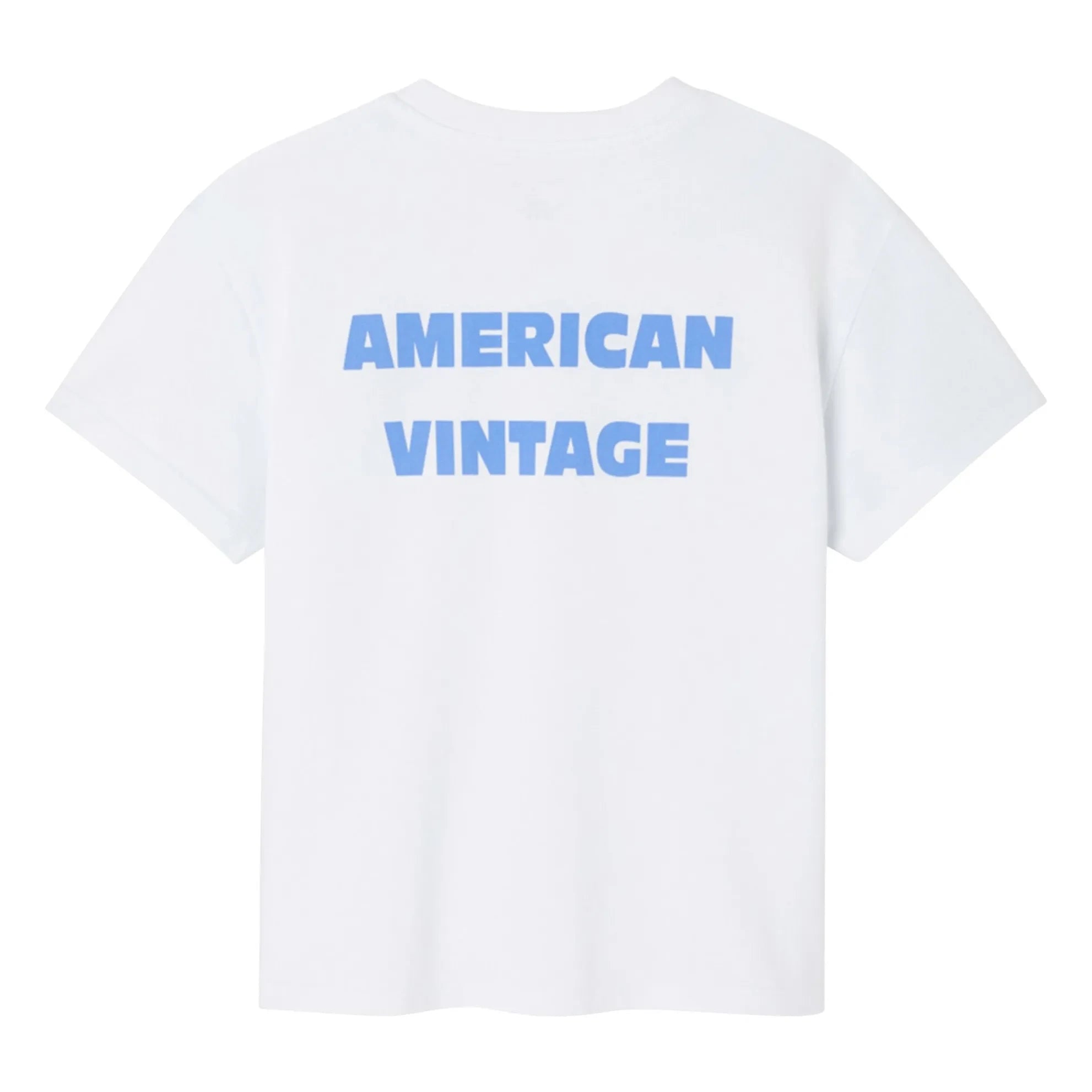 American Vintage - Fizvalley Tişört | Beyaz