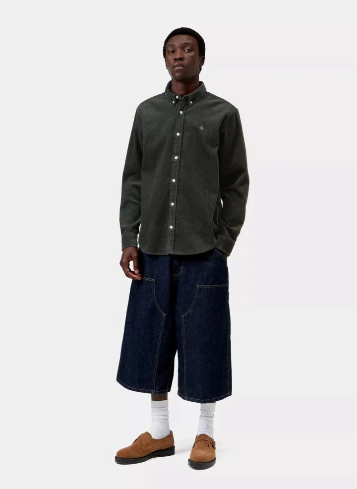Carhartt WIP - Madison Cord Gömlek | Siyah
