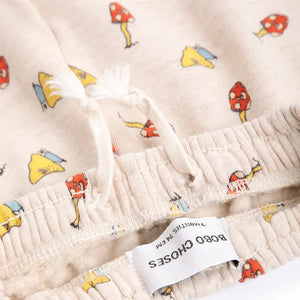 Bobo Choses - Organik Pamuklu Bebek Mantar Jogger | Ekru