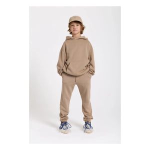 Smallable Kid - Noa organik pamuklu sweatshirt | Kum kahverengisi