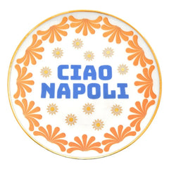 Bitossi - Ciao Napoli tabak | Turuncu