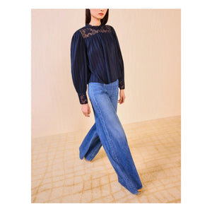 Ulla Johnson - Cornelia bluz | Gece mavisi
