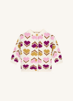Bonton - Cardigan Maligne Bebek | Ecru
