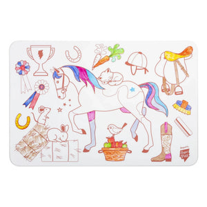 Superpetit - 4 keçeli Pony mini boyama seti