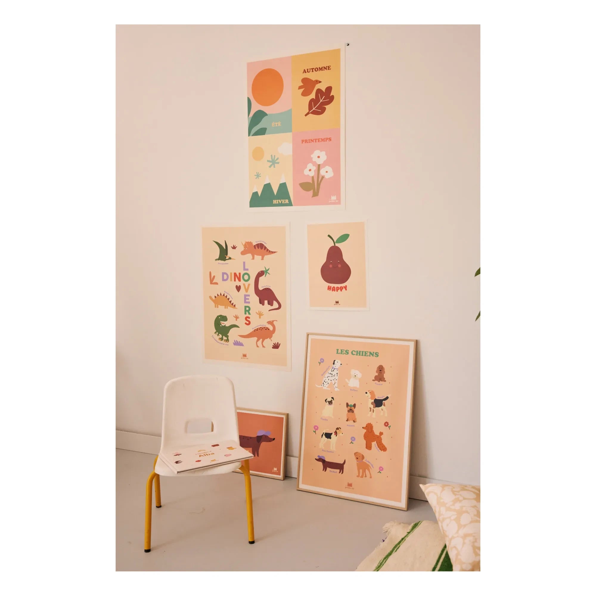 Ma petite vie - Dinozorlar Eğitici Poster