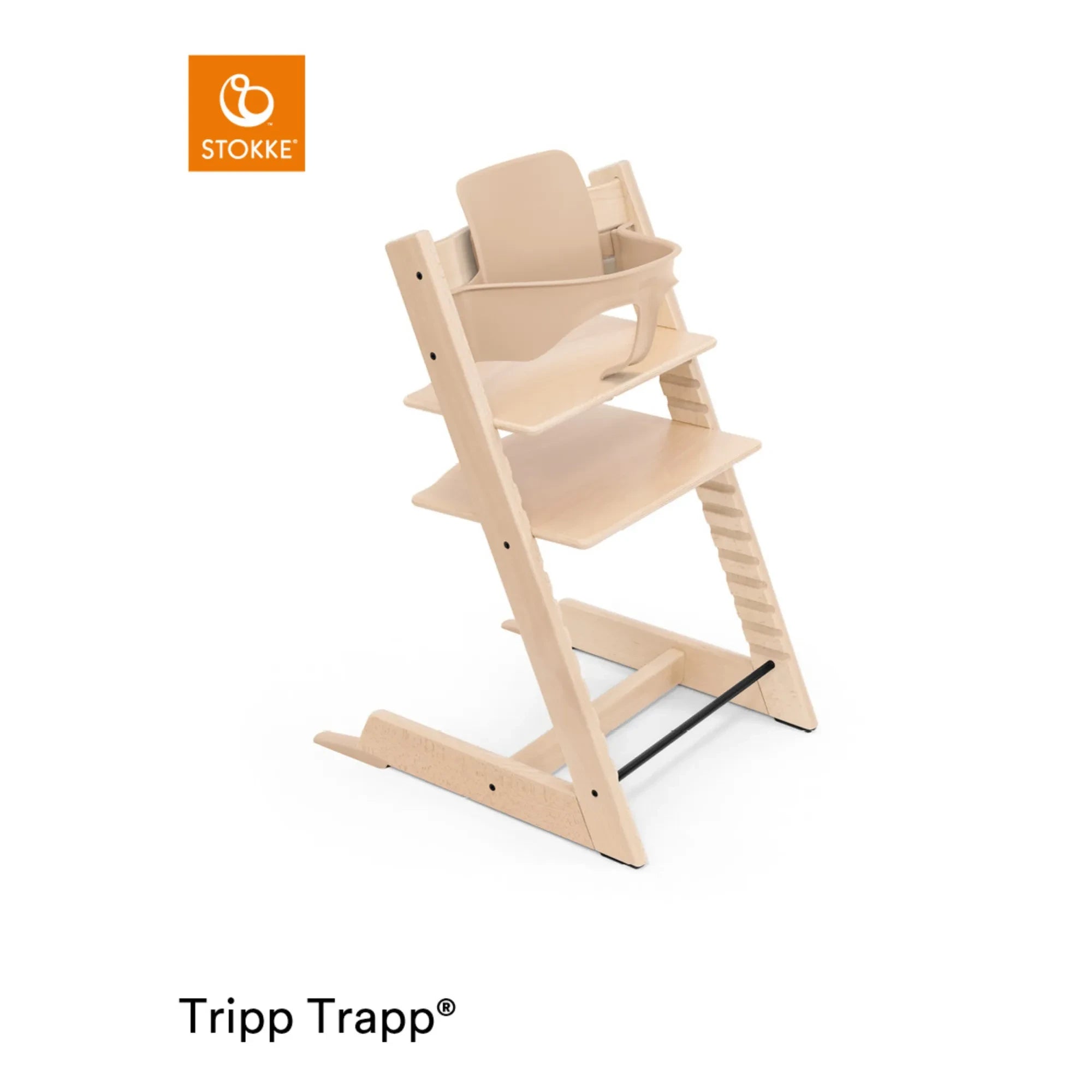 Stokke® - Tripp Trapp® Kayın Ağacından Mama Sandalyesi