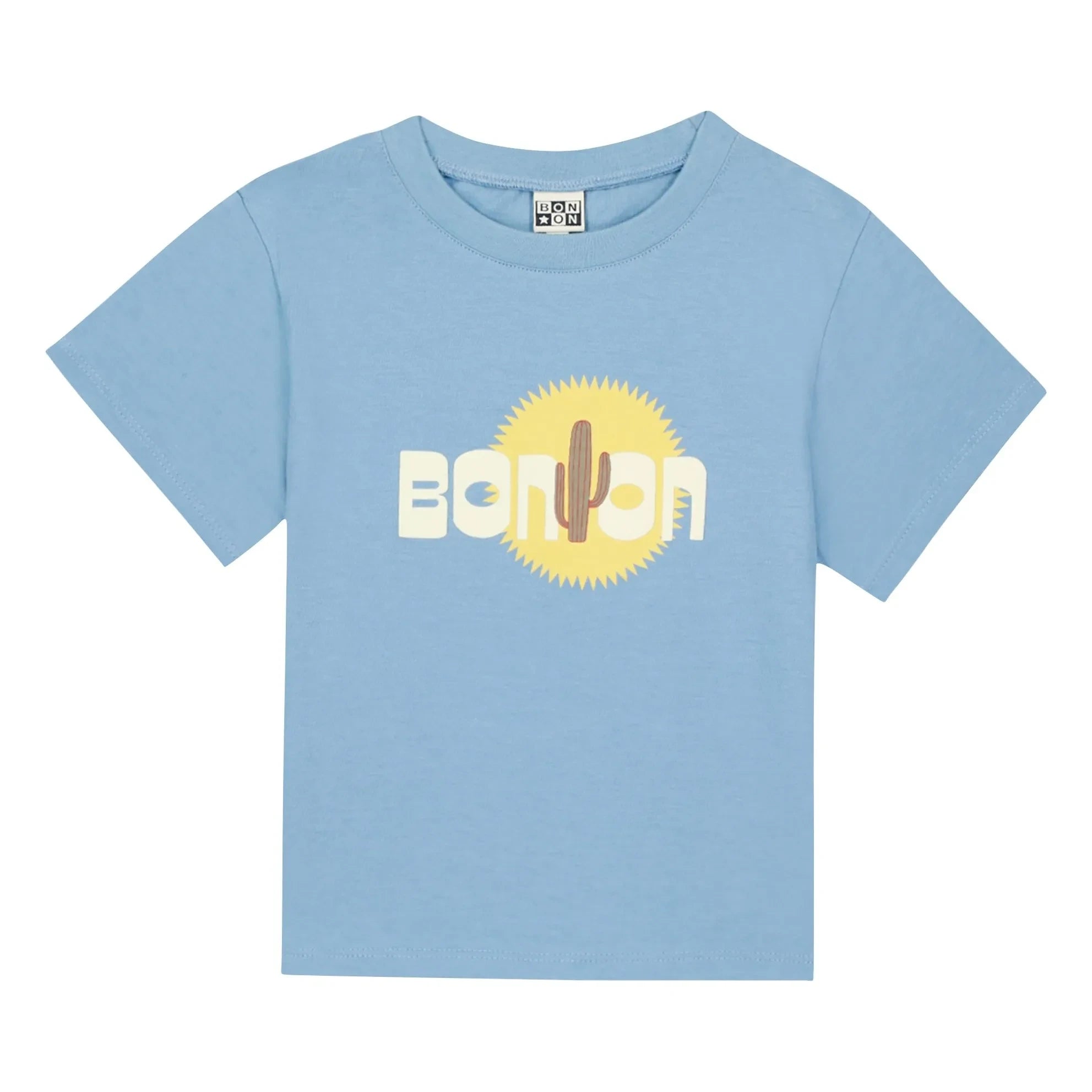 Bonton - Tubo Cactus Tişört | Açık mavi