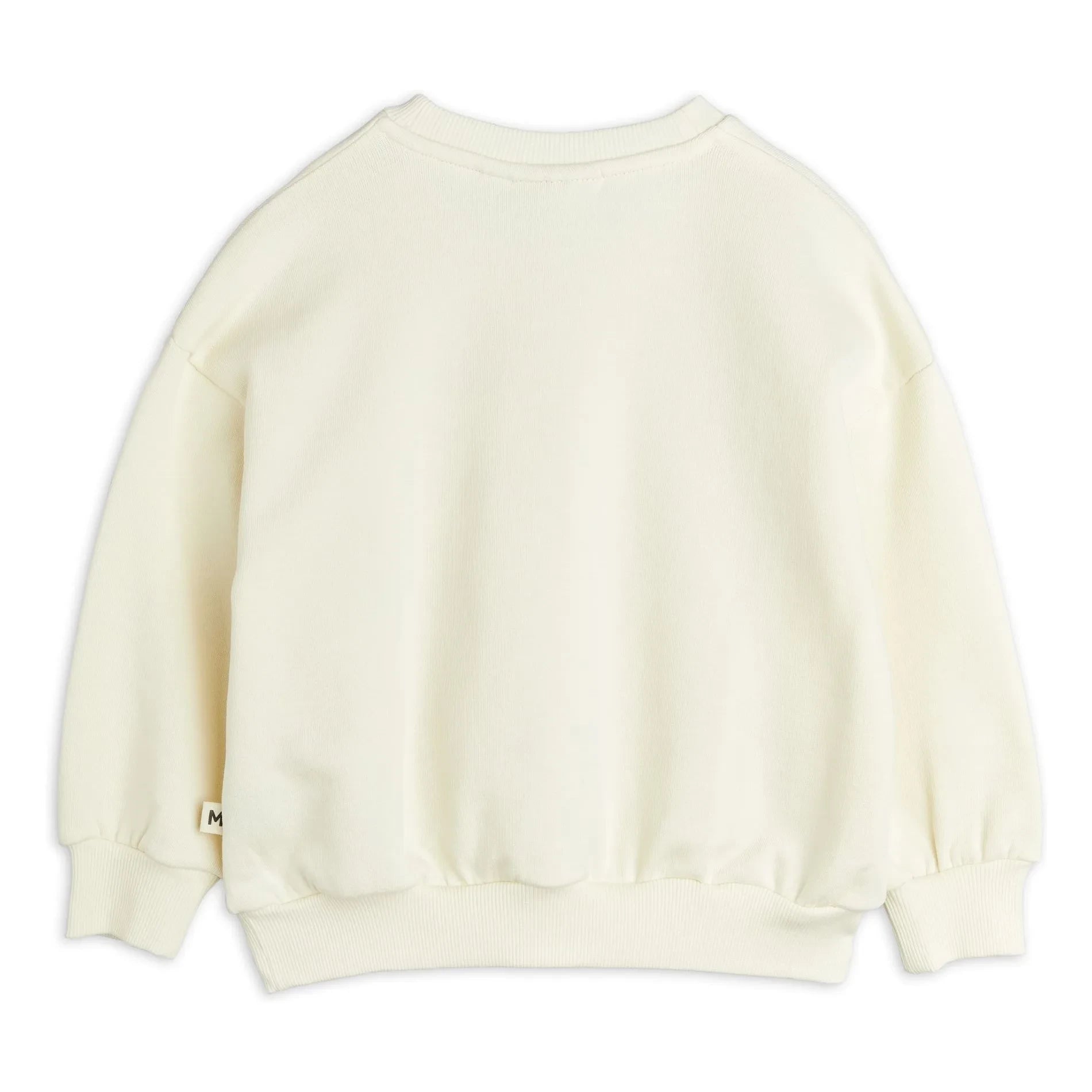 Mini Rodini - City Hall organik pamuklu sweatshirt | Ekru