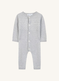 Tartine et Chocolat - Yün Teddy Tulum | Heather Grey