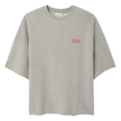 American Vintage - Bisiklet yaka sweatshirt | Gri melanj