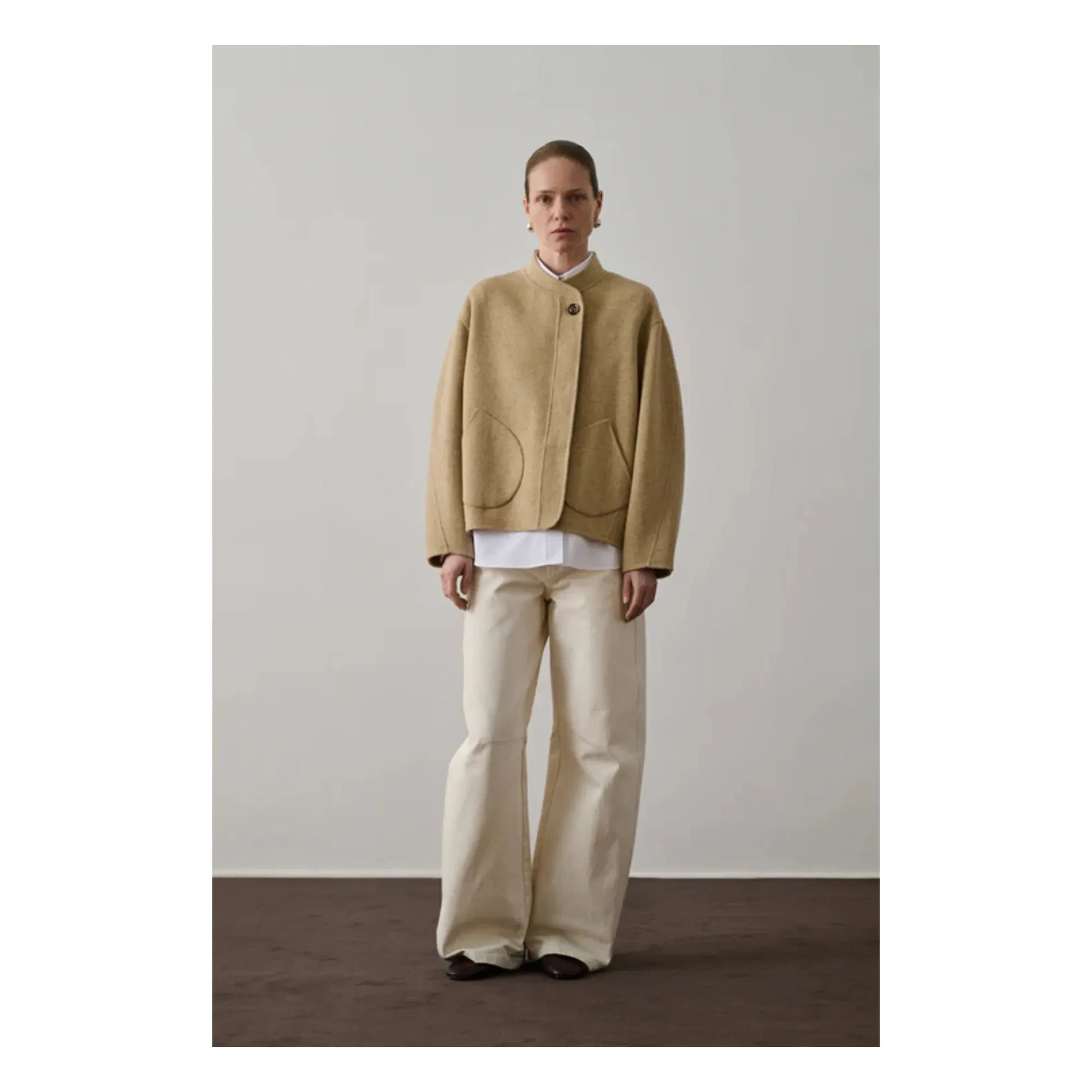 Soeur - Windsor Yünlü Kaban | Heather bej