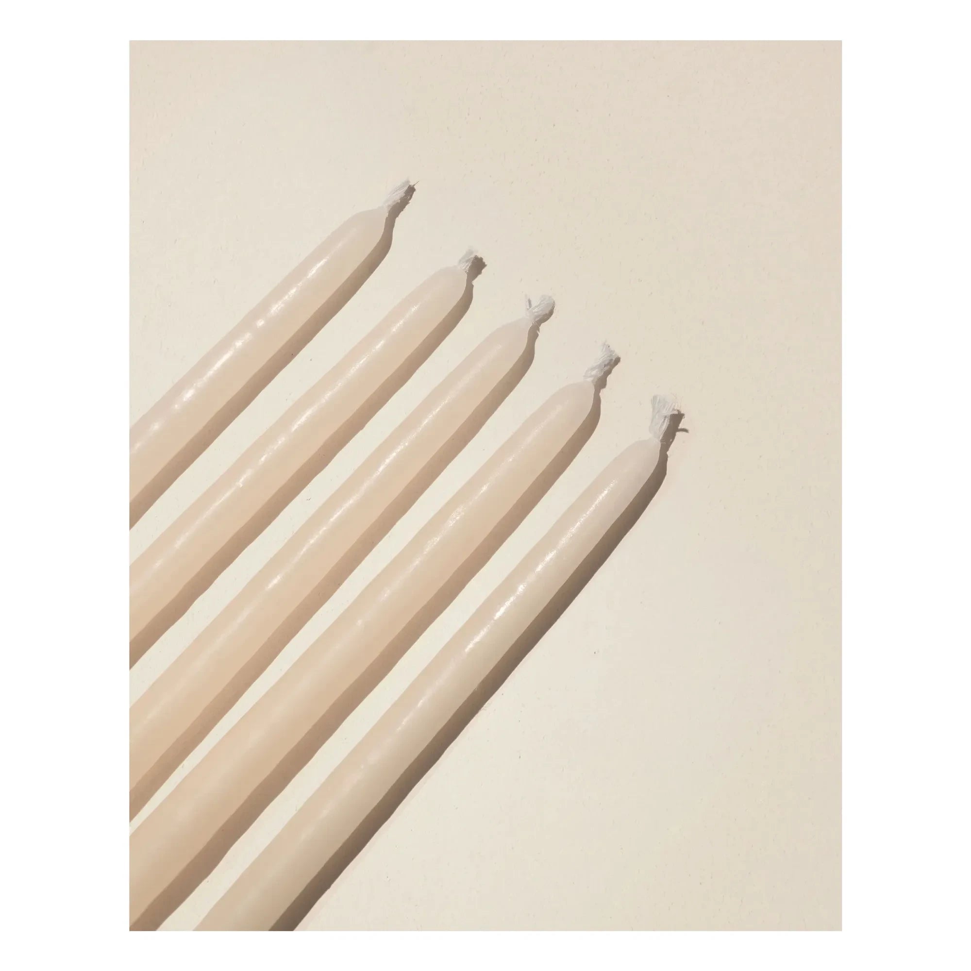 Maison Sarah Lavoine - İnce mumlar - 10'lu set | Ecru