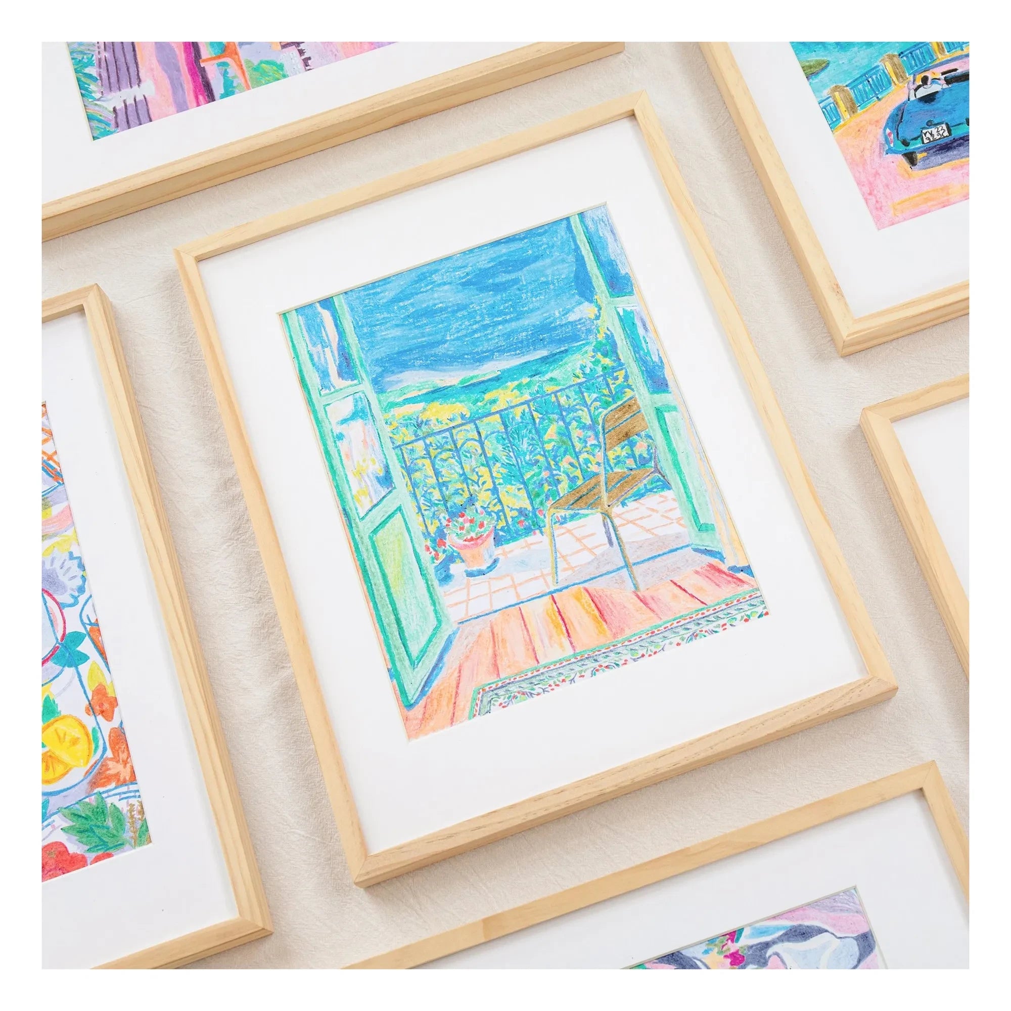 La Petite Épicerie - Numaralara Göre Pastel Seti - La Mer pour Horizon