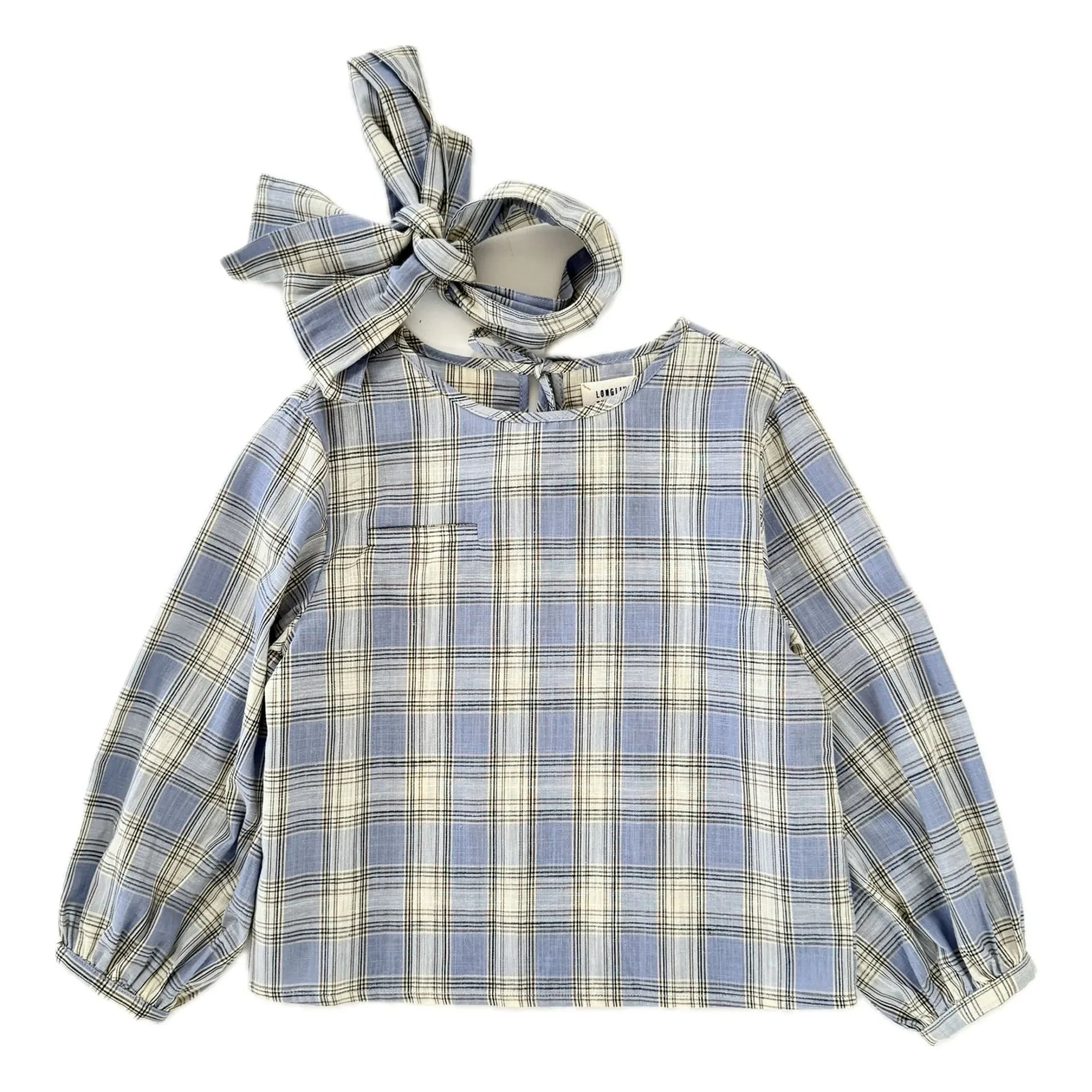 Longlivethequeen - Carreaux Blouse | Açık Mavi