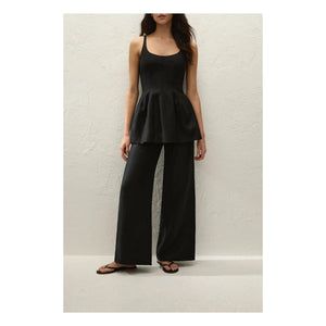 Faithfull the Brand - Syna Keten Pantolon | Siyah