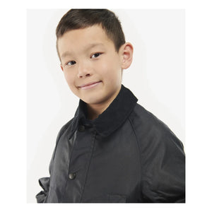 Barbour - Geri Dönüştürülmüş Liflerden Üretilmiş Bedale Mumlu Ceket | Lacivert