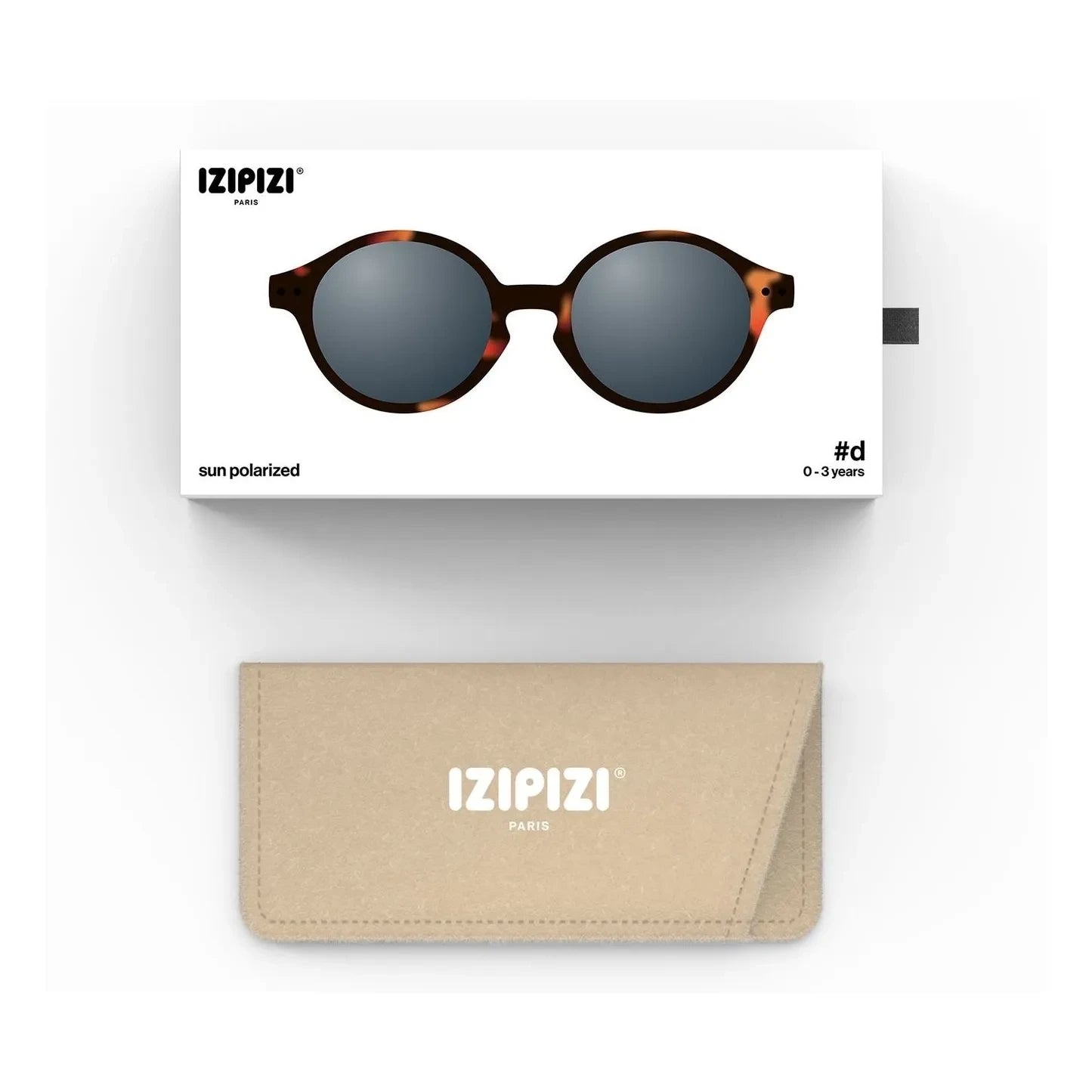 IZIPIZI - #D Bebek Tortoise Güneş Gözlüğü | Kahverengi