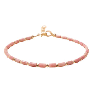 Camille Colette Studio - Baia Rodonit bileklik | Pembe