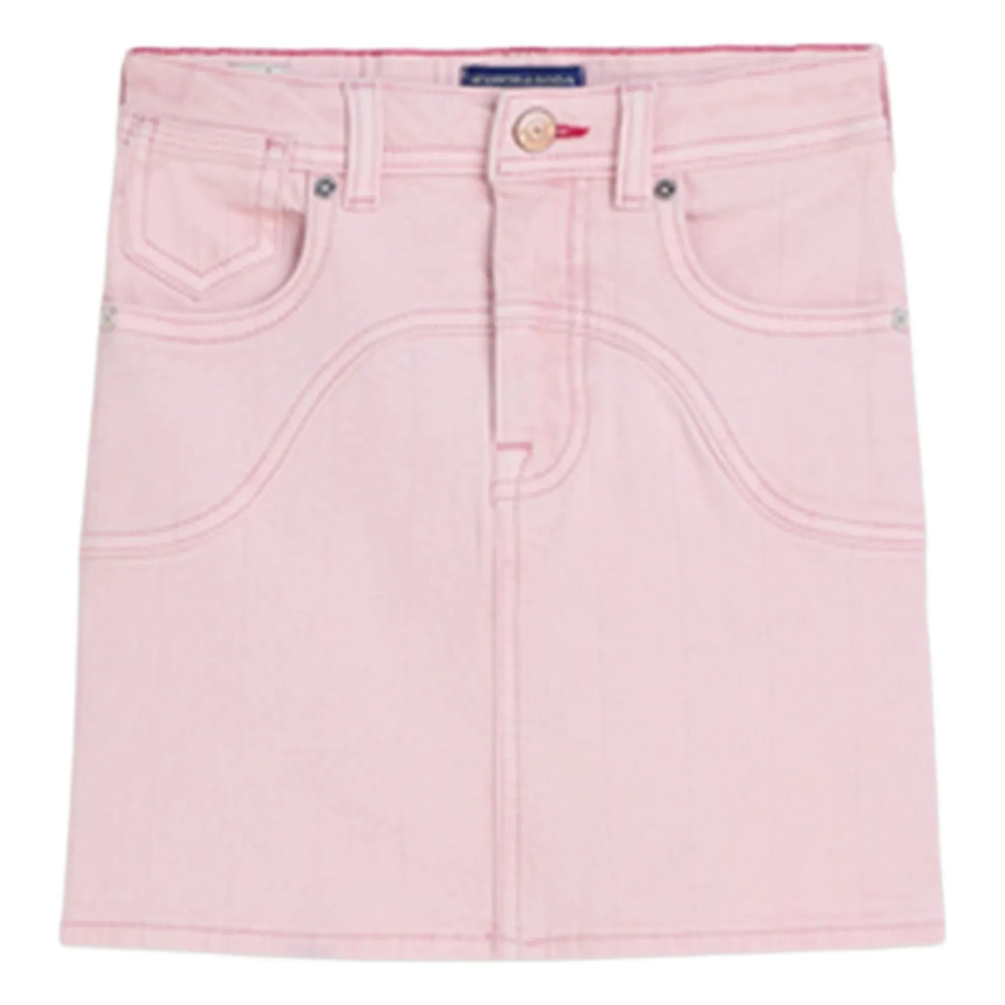 Scotch & Soda - Denim etek | Açık Pembe