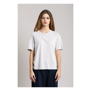 Smallable Woman - Hana organik pamuklu T-shirt | İnci grisi