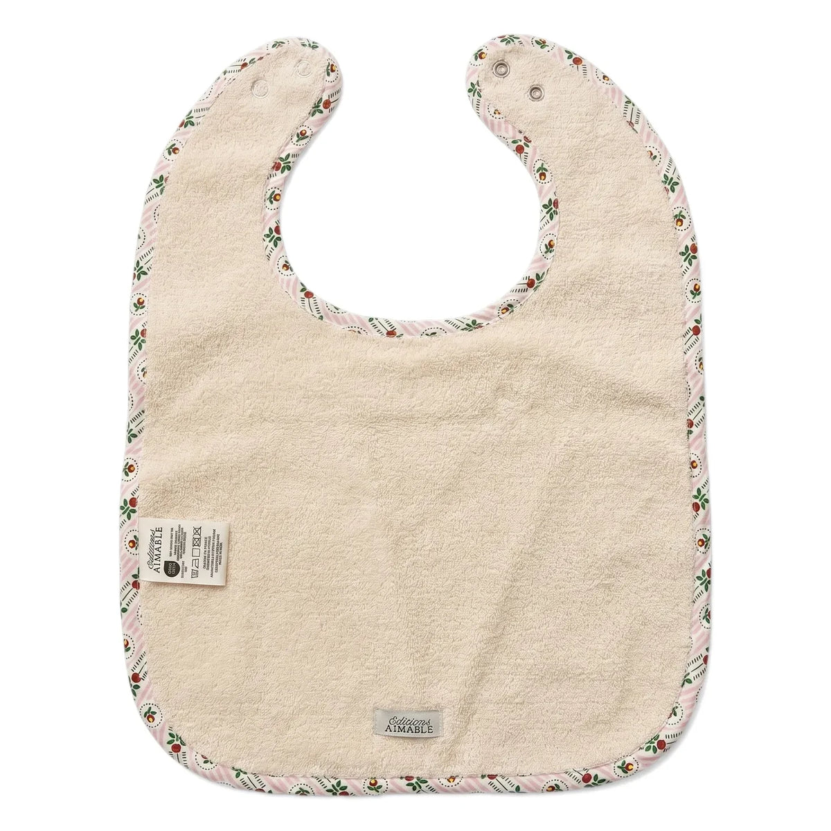 Editions Aimable - Bib Bertille | Pommette Poplin