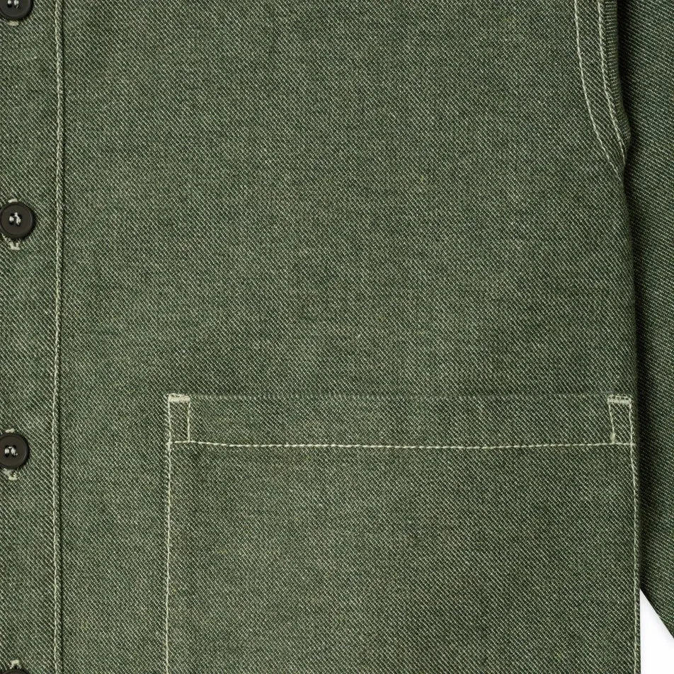 American Vintage - Lofway Denim Gömlek | Haki