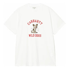 Carhartt WIP - T-Shirt S/S Wild Dog | Beyaz