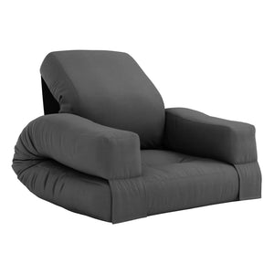 Karup Design - Mini Hippo Çocuk Puf Koltuk | Koyu Gri