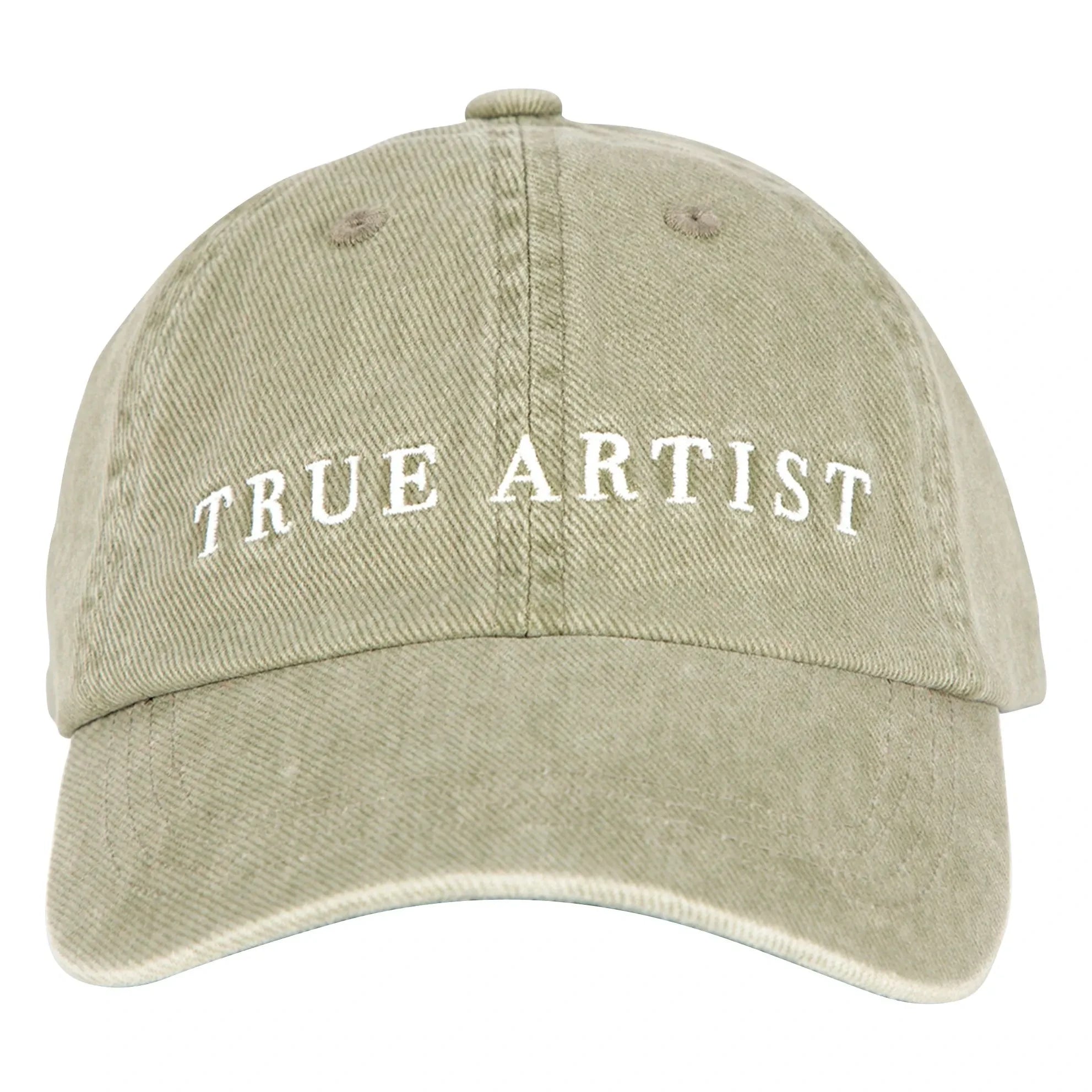 True Artist - N°1 Geri dönüştürülmüş pamuklu şapka | Haki