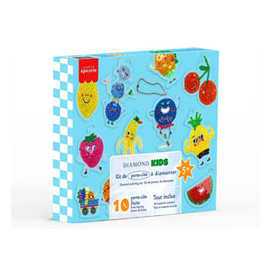 La Petite Épicerie - Çocuklar için elmas boyama kiti - Anahtarlık