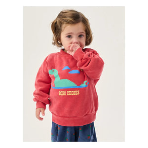 Bobo Choses - Sweat Lake Organik Pamuk Bebek | Kırmızı