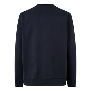 Samsoe Samsoe - Norsbro organik pamuk yuvarlak yaka sweatshirt | Koyu Mavi