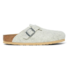 BIRKENSTOCK - Boston Yün Slip-On Ayakkabılar - Dar Kalıp | Kirli beyaz