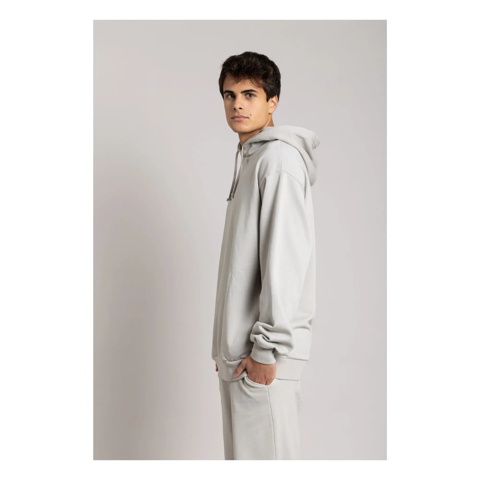 Smallable Man - Java organik pamuklu sweatshirt | İnci grisi