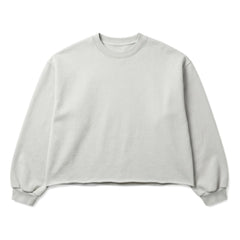 Smallable Woman - Bria organik pamuklu sweatshirt | İnci grisi