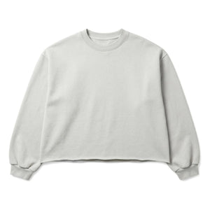 Smallable Woman - Bria organik pamuklu sweatshirt | İnci grisi
