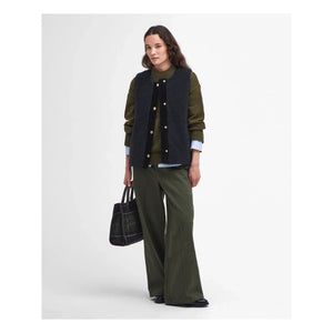 Barbour - Dulsie Shearling Kolsuz Ceket | Siyah