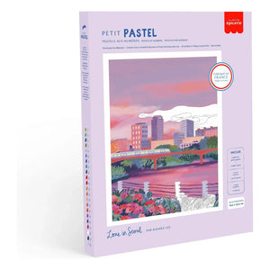 La Petite Épicerie - Pastel sayı boyama seti - Love in Seoul