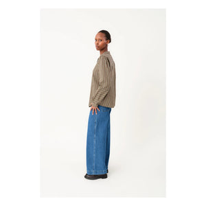 Lollys Laundry - Blouse Lina Kareli | Siyah