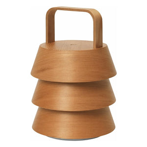 Ferm Living - Luver Taşınabilir Lamba | Kahverengi