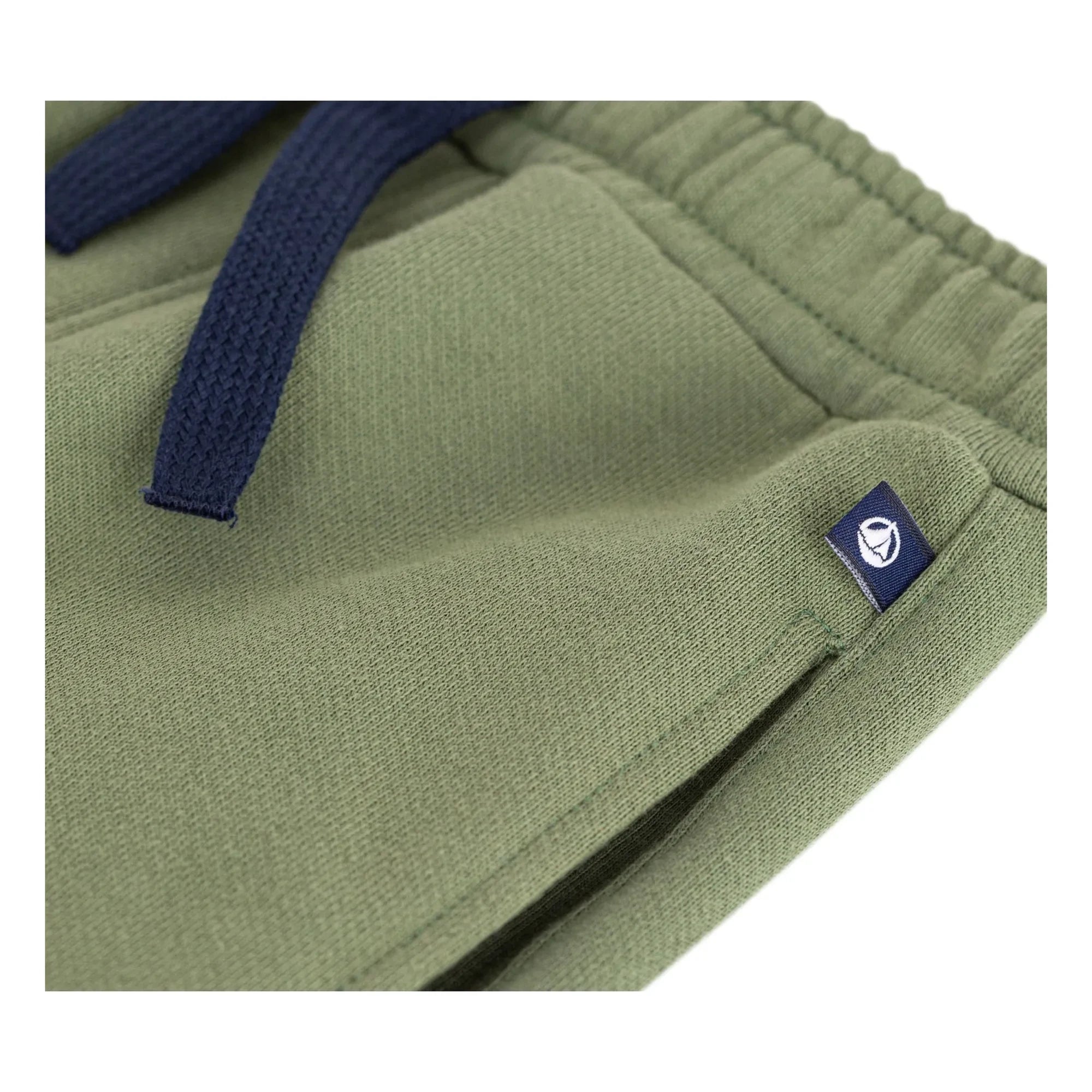 Petit Bateau - Düz polar jogger | Haki