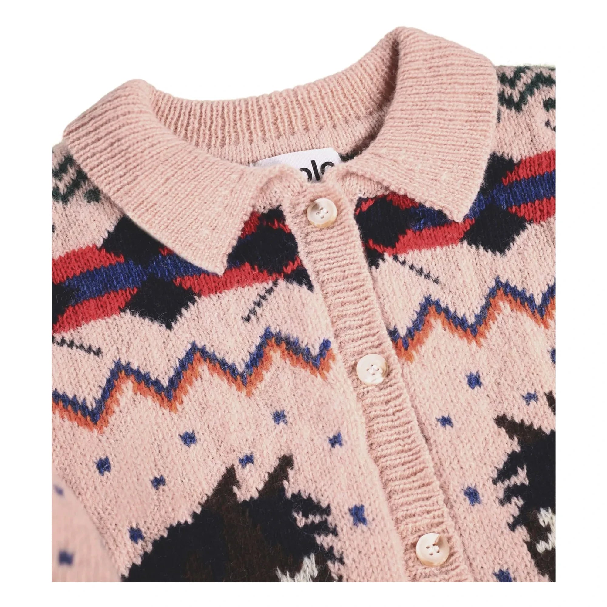 Molo - Galaxy Wool At Yeleği | Toz pembe